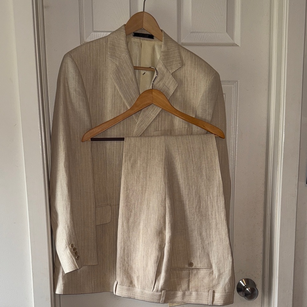 Arnold Brant 100% Linen Suit